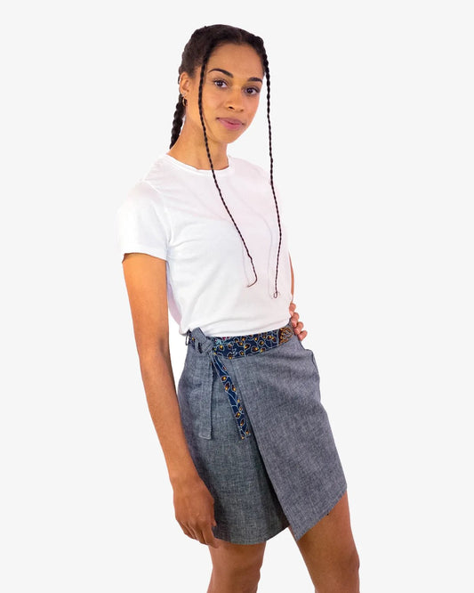 Wende - Wickelrock in zwei Mustern - Khala