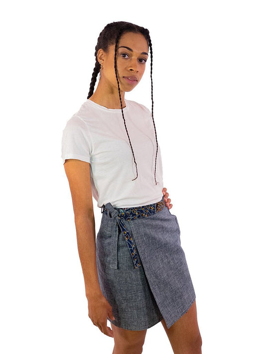 Wende - Wickelrock in zwei Mustern - Khala