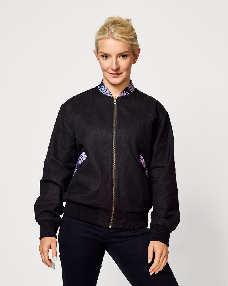 Wendejacke Damen 'Rì chū 日出' – Hanf & Bio-Baumwolle - Khala