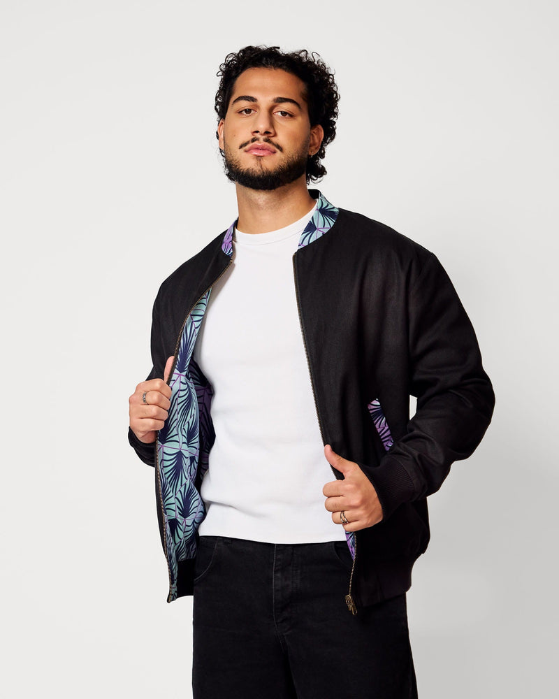 Wendejacke Herren 'Rì chū 日出' – Hanf & Bio-Baumwolle - Khala