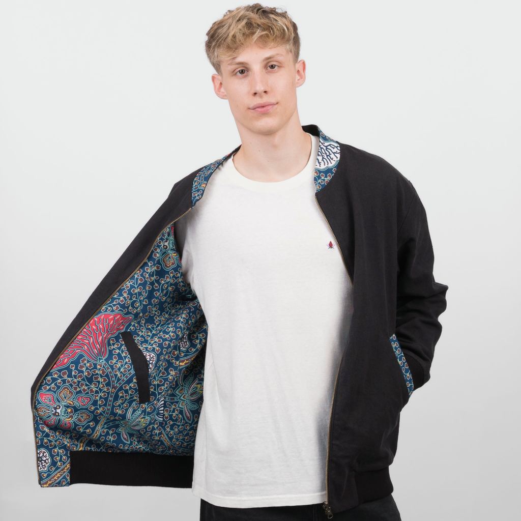 Wendejacke aus Hanf Mann