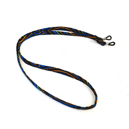 Farbenfrohe Brillenkette für Lese- und Sonnenbrillen: Rutschfestes Accessoire für Alltag und Reisen - Khala