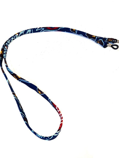 Farbenfrohe Brillenkette für Lese - und Sonnenbrillen: Rutschfestes Accessoire für Alltag und Reisen - Khala