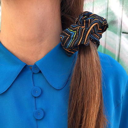 Stylische Baumwoll Schrunchies | Verschiedene Muster - Khala