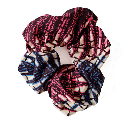 Stylische Baumwoll Schrunchies | Verschiedene Muster - Khala