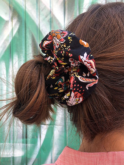 Stylische Baumwoll Schrunchies | Verschiedene Muster - Khala