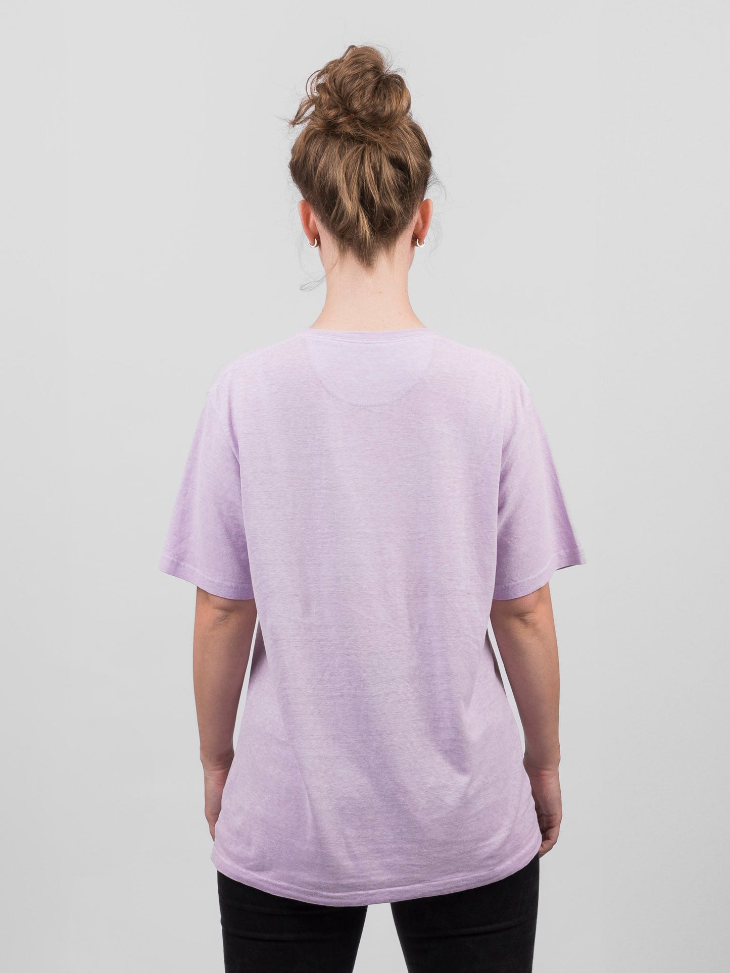 Atmungsaktives Hanf-T-Shirt in Flieder, Creme oder Seafoam für Frauen - Khala