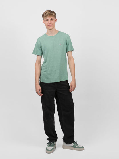 Atmungsaktives Hanf-T-Shirt in Flieder, Creme oder Seafoam für Männer - Khala