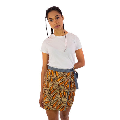 Wende - Wickelrock in zwei Mustern - Khala