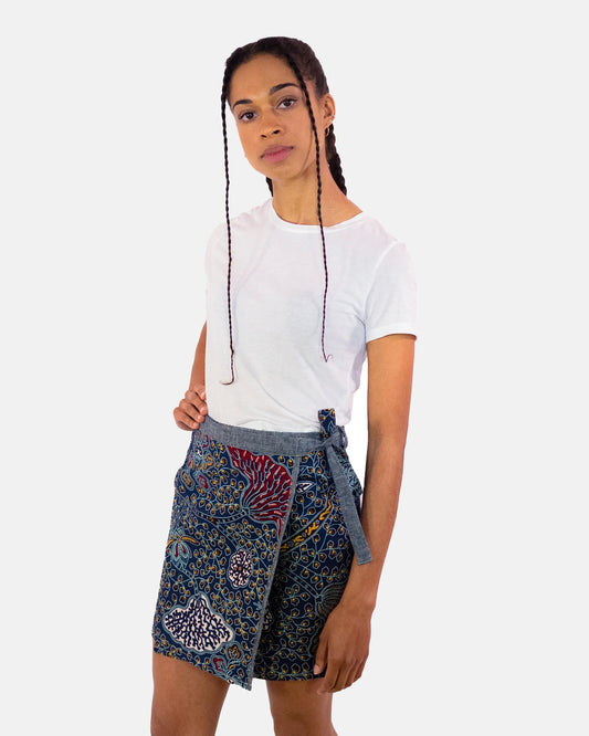 Wende - Wickelrock in zwei Mustern - Khala