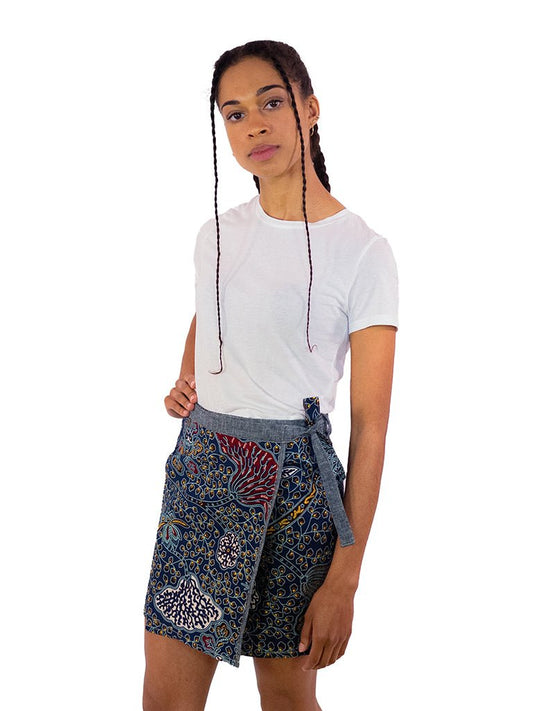 Wende - Wickelrock in zwei Mustern - Khala