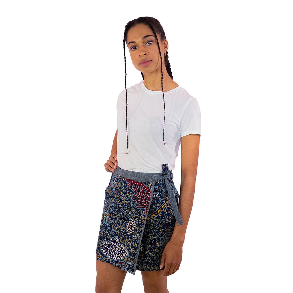 Wende - Wickelrock in zwei Mustern - Khala