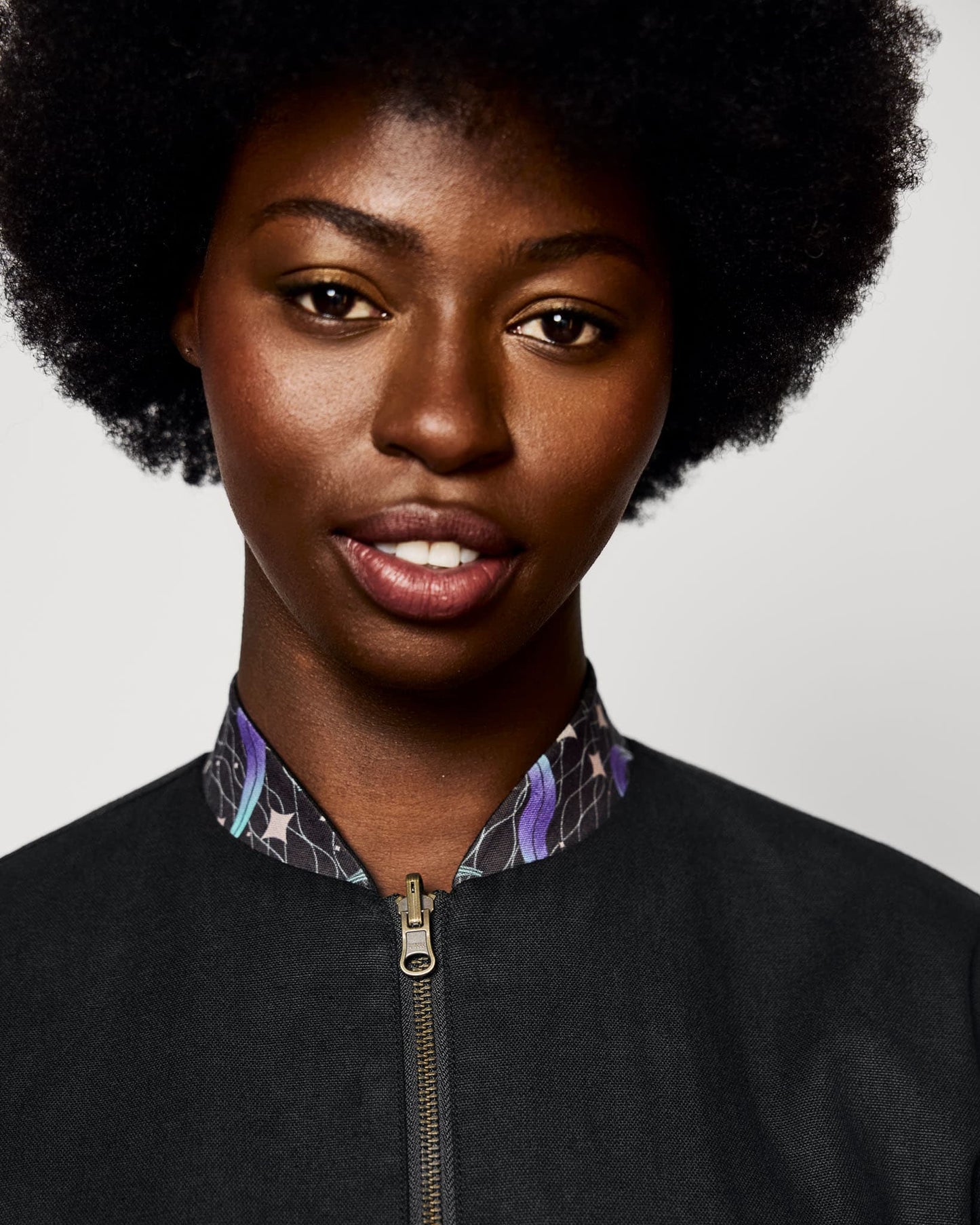 Wendejacke Damen 'African Skywater' – Hanf & Bio-Baumwolle - Khala