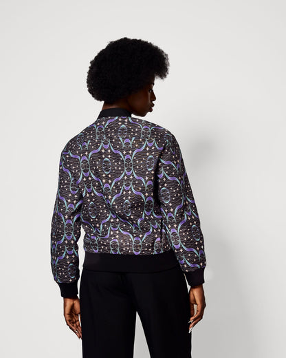 Wendejacke Damen 'African Skywater' – Hanf & Bio-Baumwolle - Khala