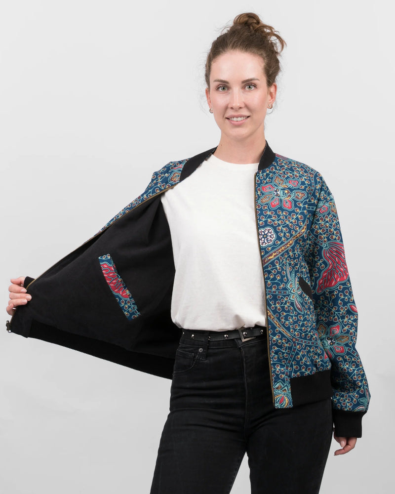 Wendejacke Damen 'Moongarden' – Hanf & Bio - Baumwolle - Khala