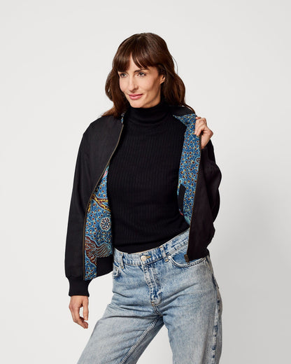 Wendejacke Damen 'Moongarden' – Hanf & Bio-Baumwolle - Khala