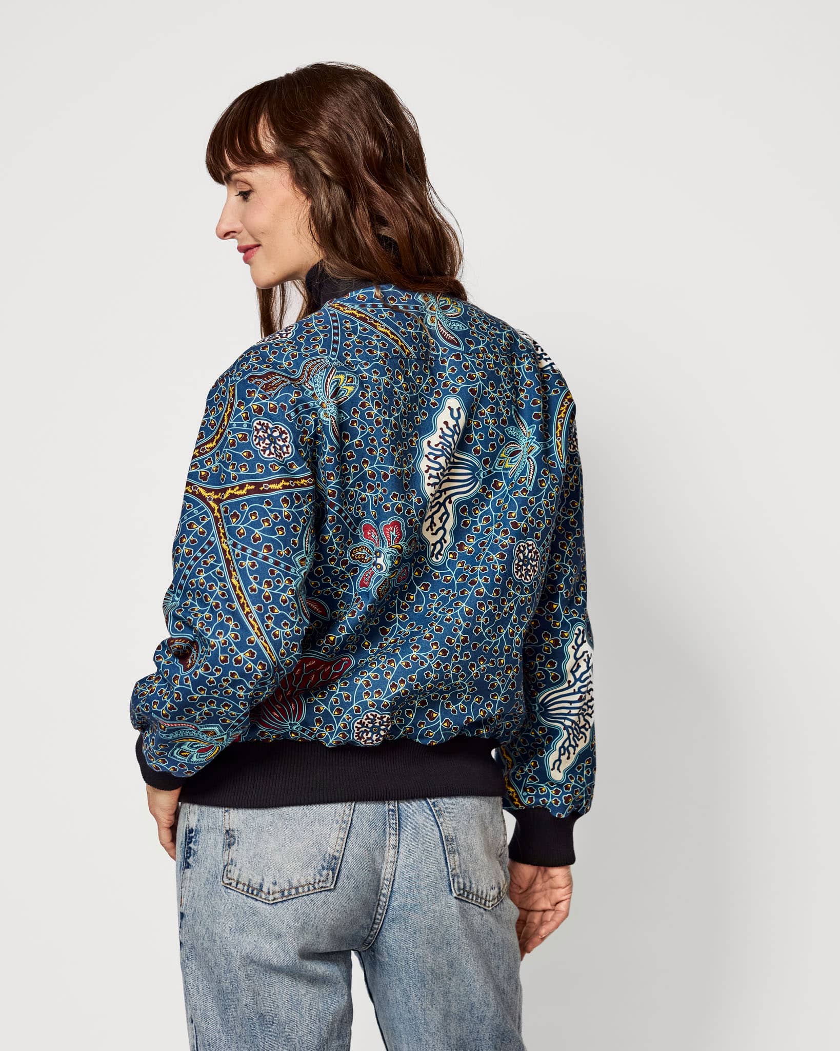 Wendejacke Damen 'Moongarden' – Hanf & Bio-Baumwolle - Khala