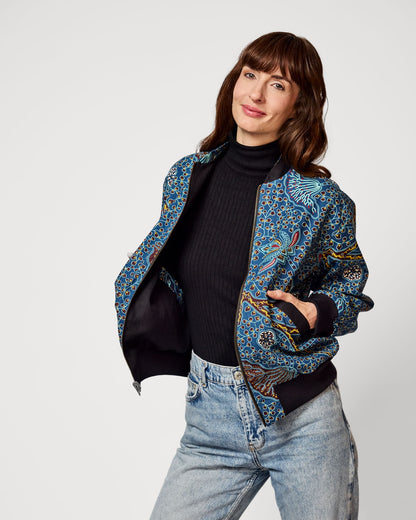 Wendejacke Damen 'Moongarden' – Hanf & Bio-Baumwolle - Khala