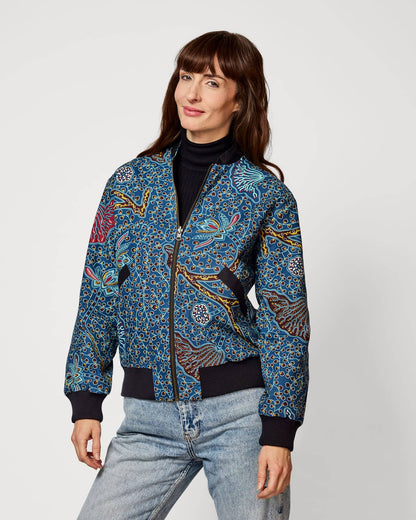 Wendejacke Damen 'Moongarden' – Hanf & Bio-Baumwolle - Khala