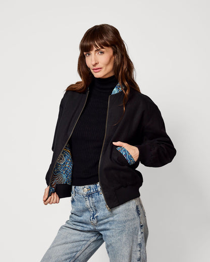 Wendejacke Damen 'Moongarden' – Hanf & Bio-Baumwolle - Khala