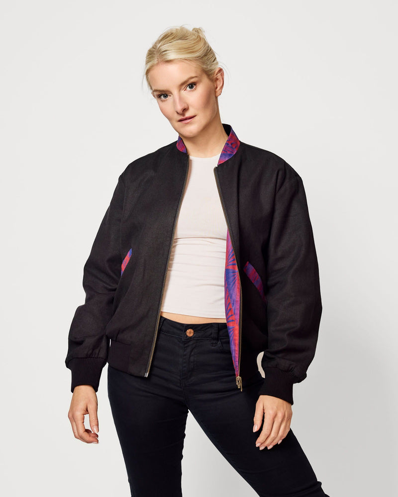 Wendejacke Damen 'Mù 暮' – Hanf & Bio-Baumwolle - Khala