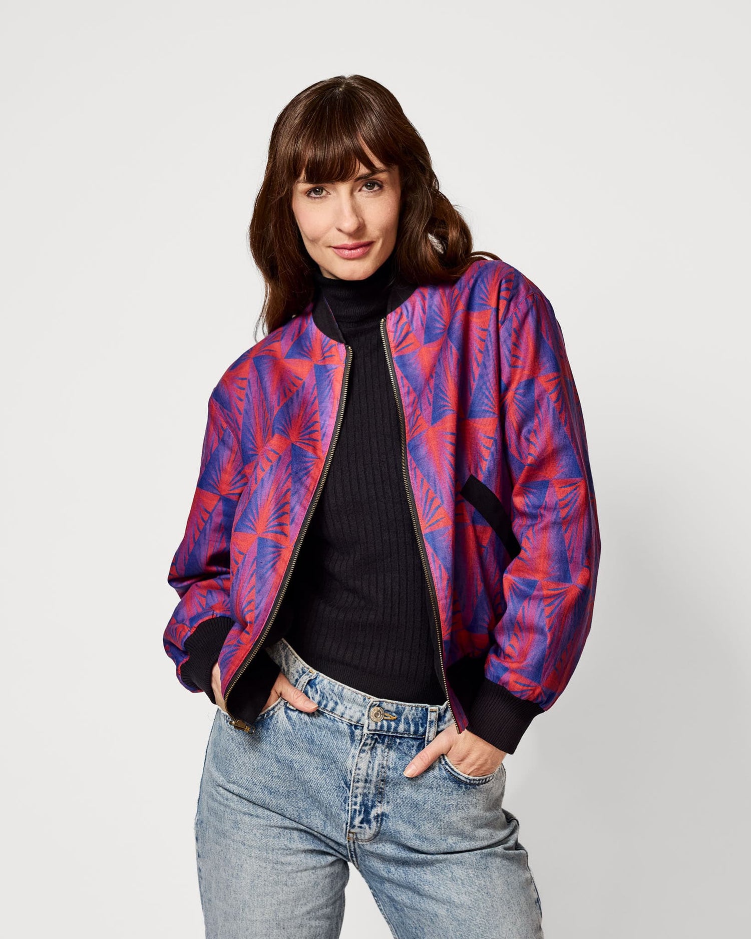 Wendejacke Damen 'Mù 暮' – Hanf & Bio-Baumwolle - Khala