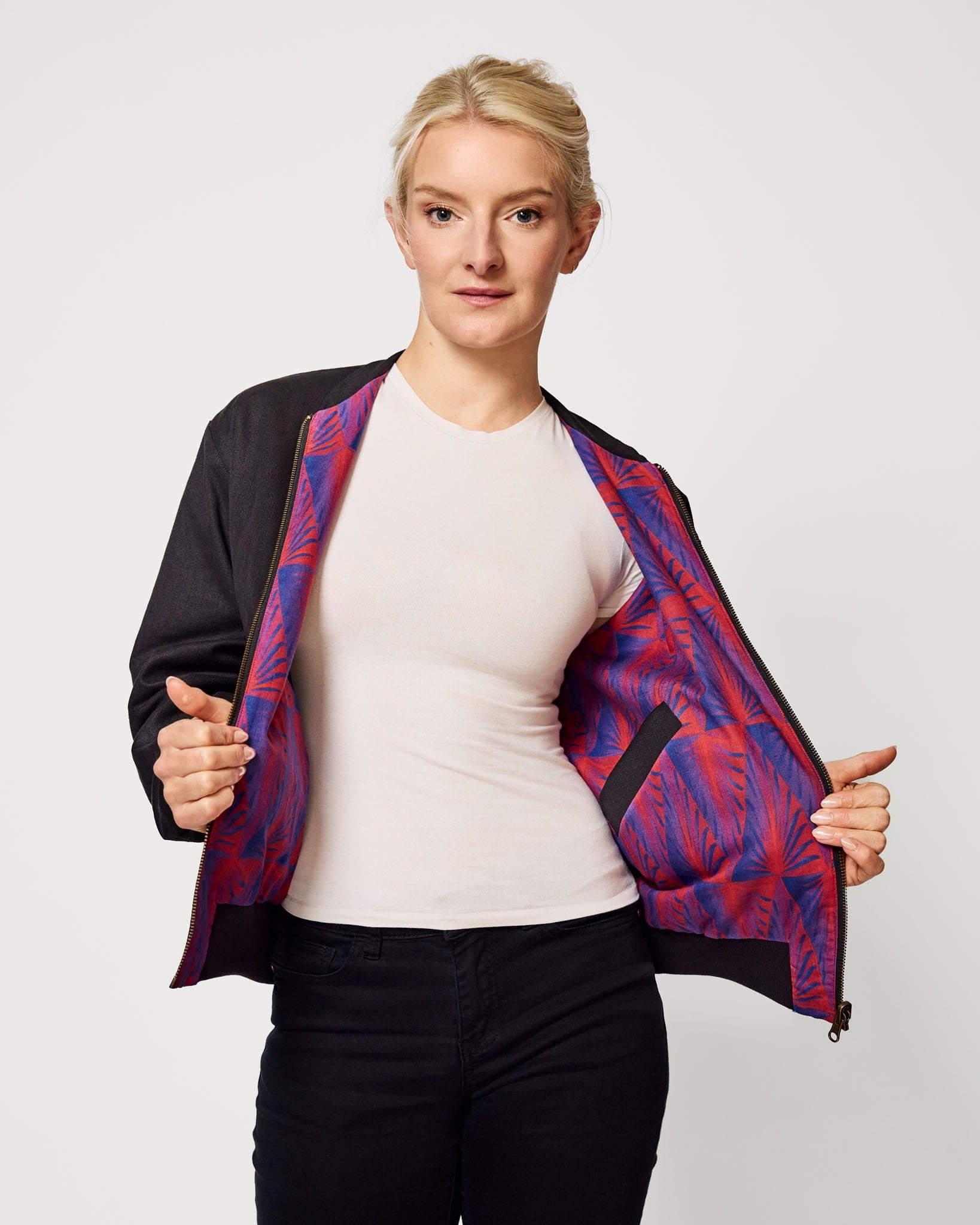 Wendejacke Damen 'Mù 暮' – Hanf & Bio-Baumwolle - Khala