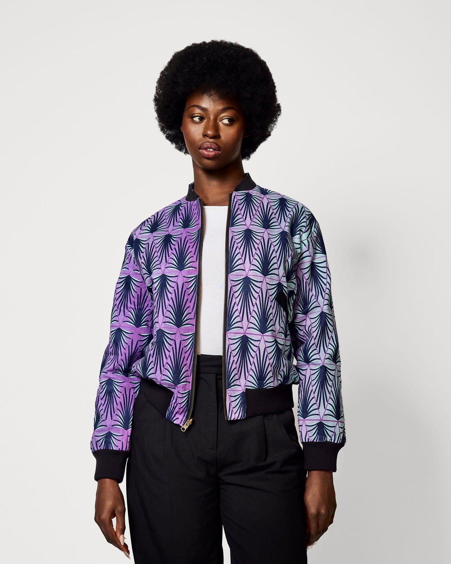 Wendejacke Damen 'Rì chū 日出' – Hanf & Bio-Baumwolle - Khala