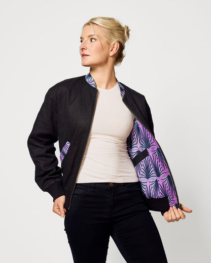 Wendejacke Damen 'Rì chū 日出' – Hanf & Bio-Baumwolle - Khala