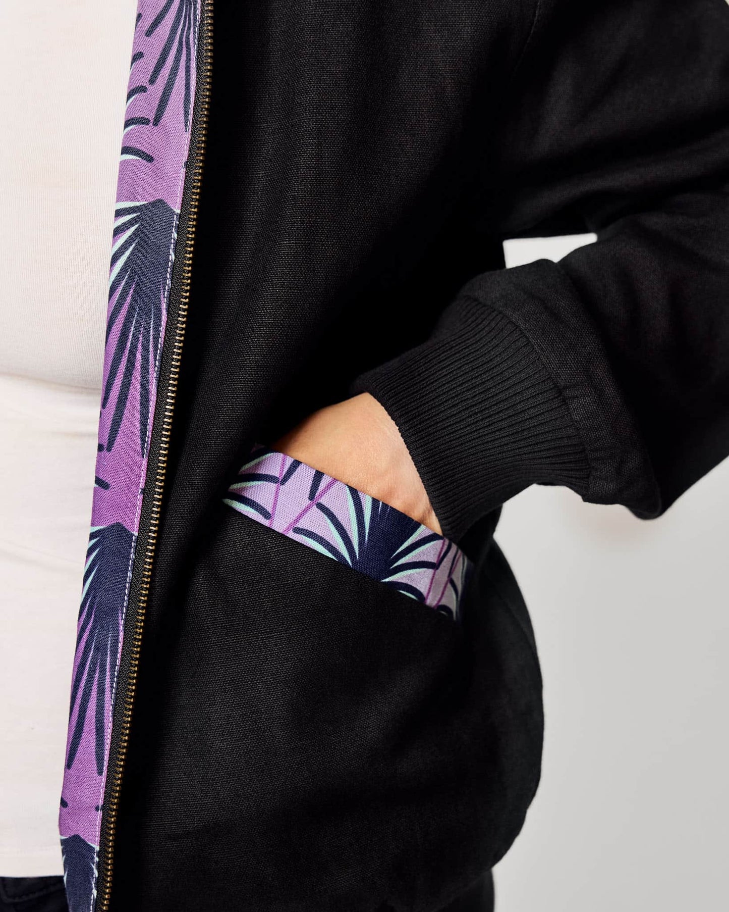 Wendejacke Damen 'Rì chū 日出' – Hanf & Bio-Baumwolle - Khala