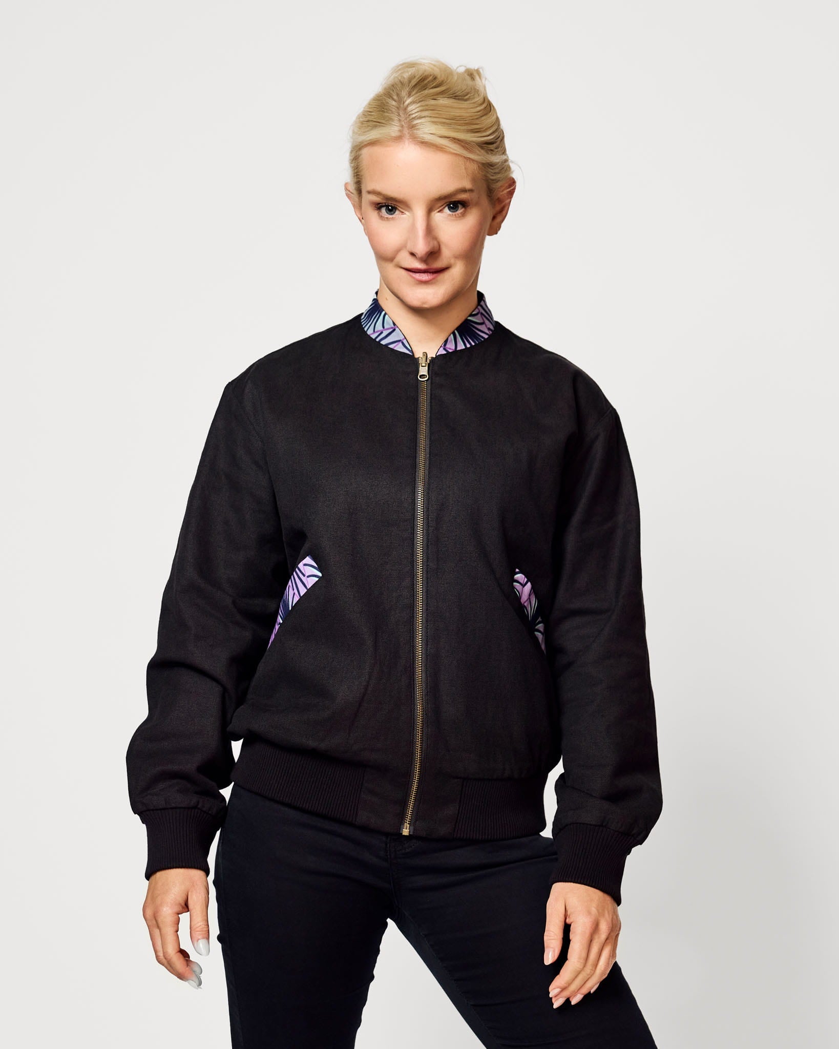 Wendejacke Damen 'Rì chū 日出' – Hanf & Bio-Baumwolle - Khala