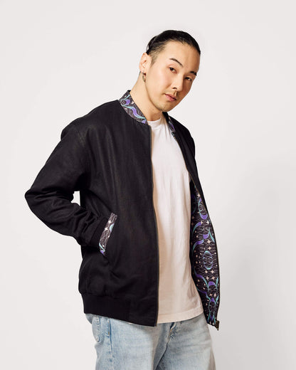 Wendejacke Herren 'African Skywater' – Hanf & Bio-Baumwolle - Khala