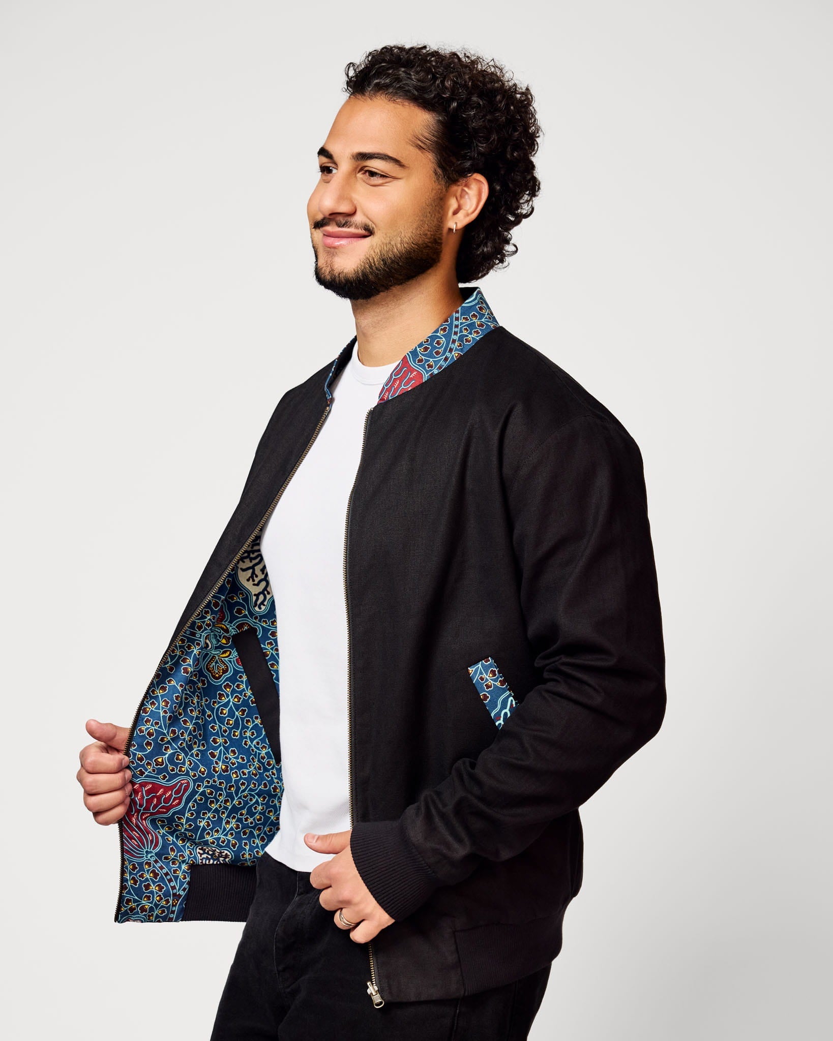 Wendejacke Herren 'Moongarden' – Hanf & Bio-Baumwolle - Khala