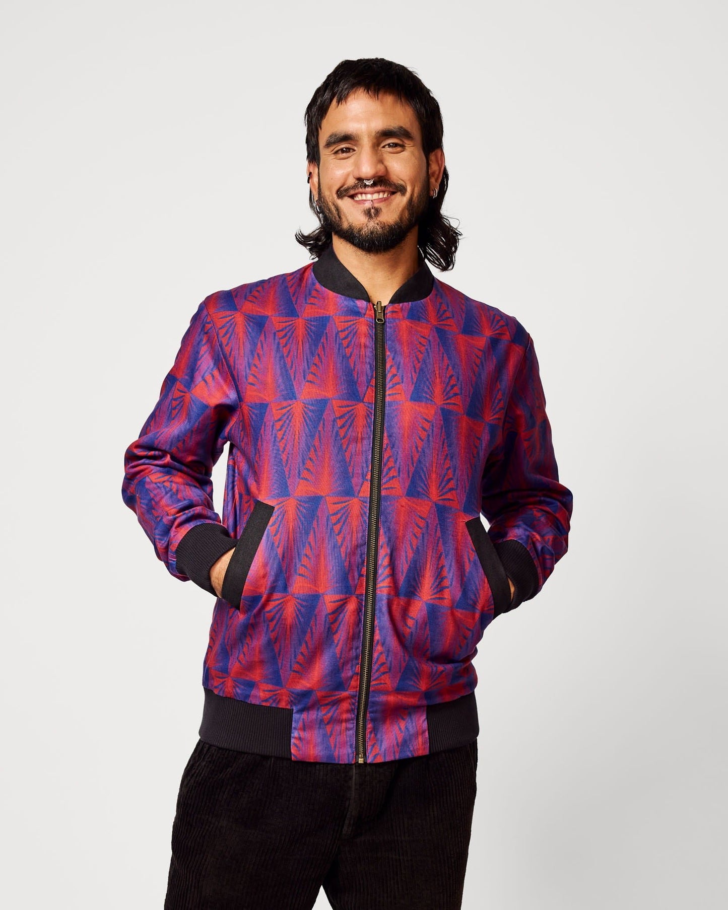 Wendejacke Herren 'Mù 暮' – Hanf & Bio-Baumwolle - Khala