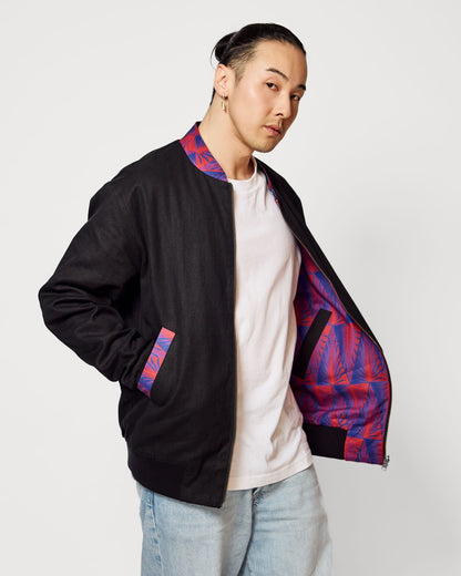 Wendejacke Herren 'Mù 暮' – Hanf & Bio-Baumwolle - Khala