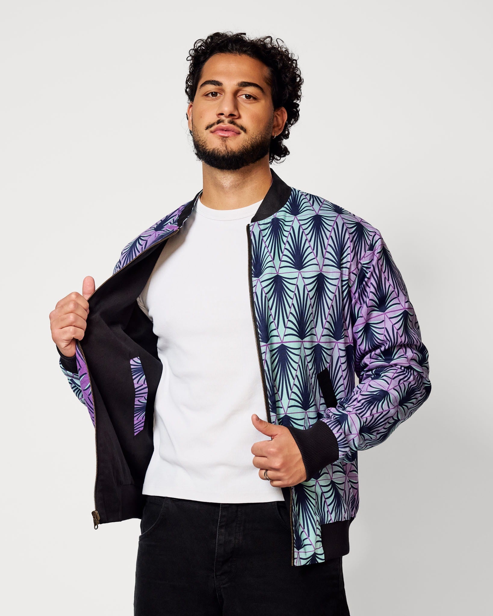 Wendejacke Herren 'Rì chū 日出' – Hanf & Bio-Baumwolle - Khala