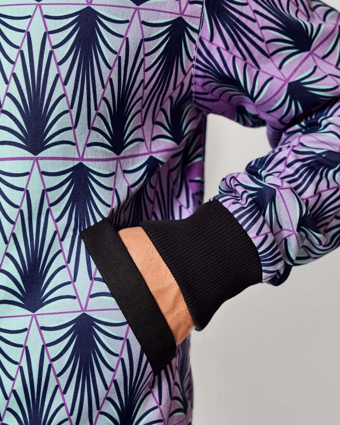 Wendejacke Herren 'Rì chū 日出' – Hanf & Bio-Baumwolle - Khala